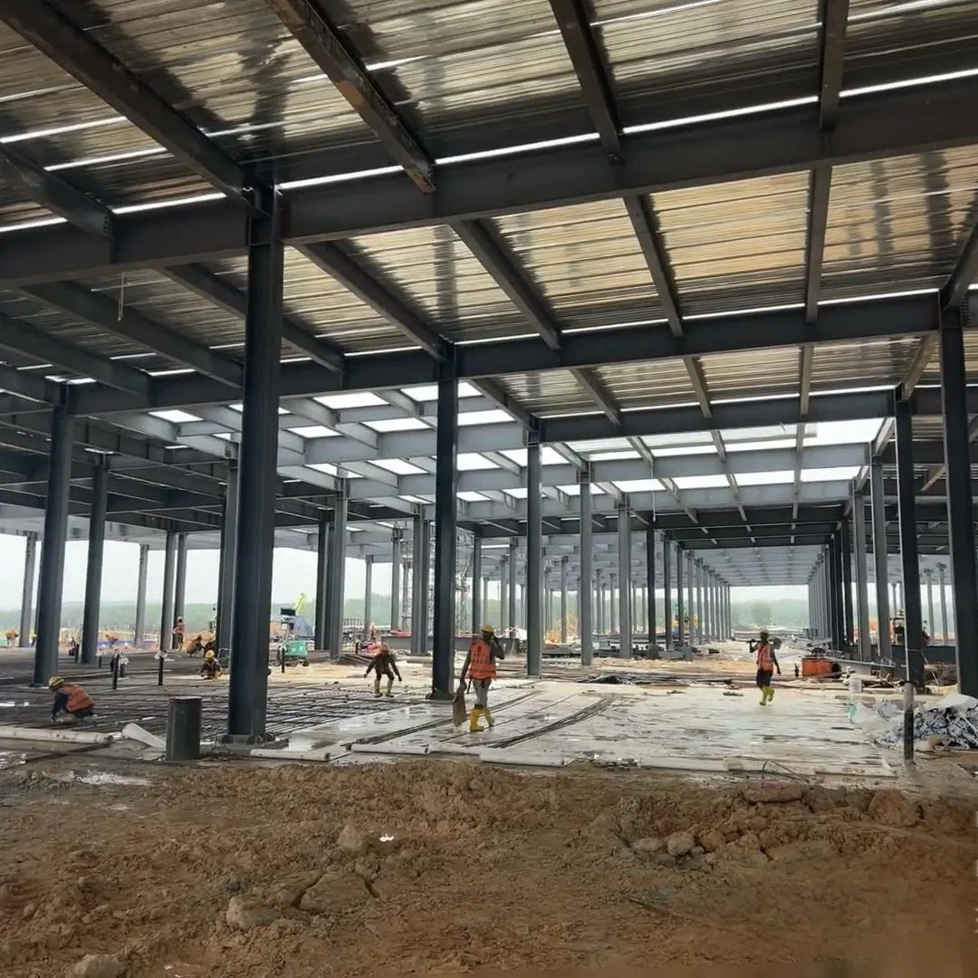 Cheap Prefabricated Shed Farm Cow Barn Chicken House Steel Structure Frame