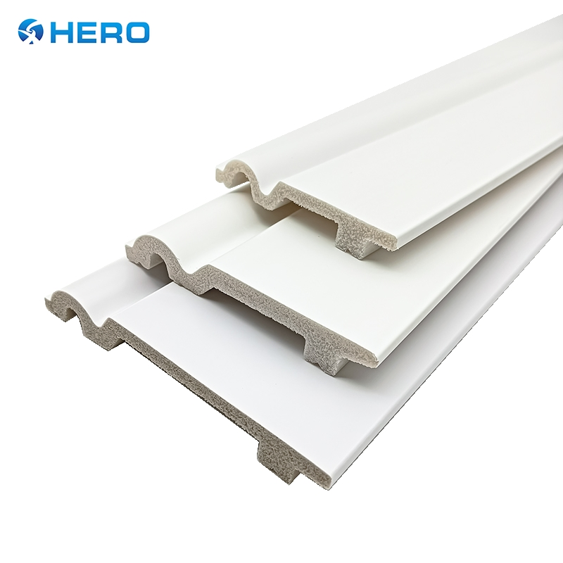 Waterproof Durable PS Moulding Skirting Board Hero Metal Trim Near Me Solid White Coated Kitchen Plastic Baseboard for Bathroom