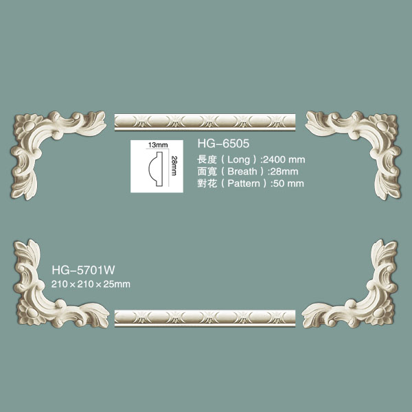 Factory Hot Sale 2025 Skirting Polyurethane Ceiling Cornice Mold Decorative PU Crown Moulding