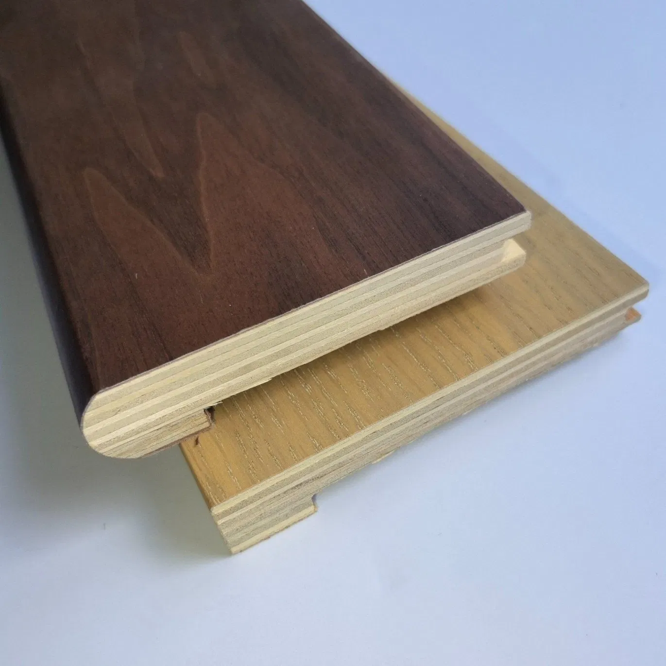 Solid Wood Stair Treads That Minimize Noise and Provide a Quiet