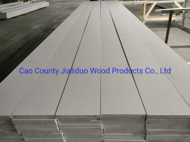 Skirting Boards and Trim Boards Wood Mouldings with White Primer