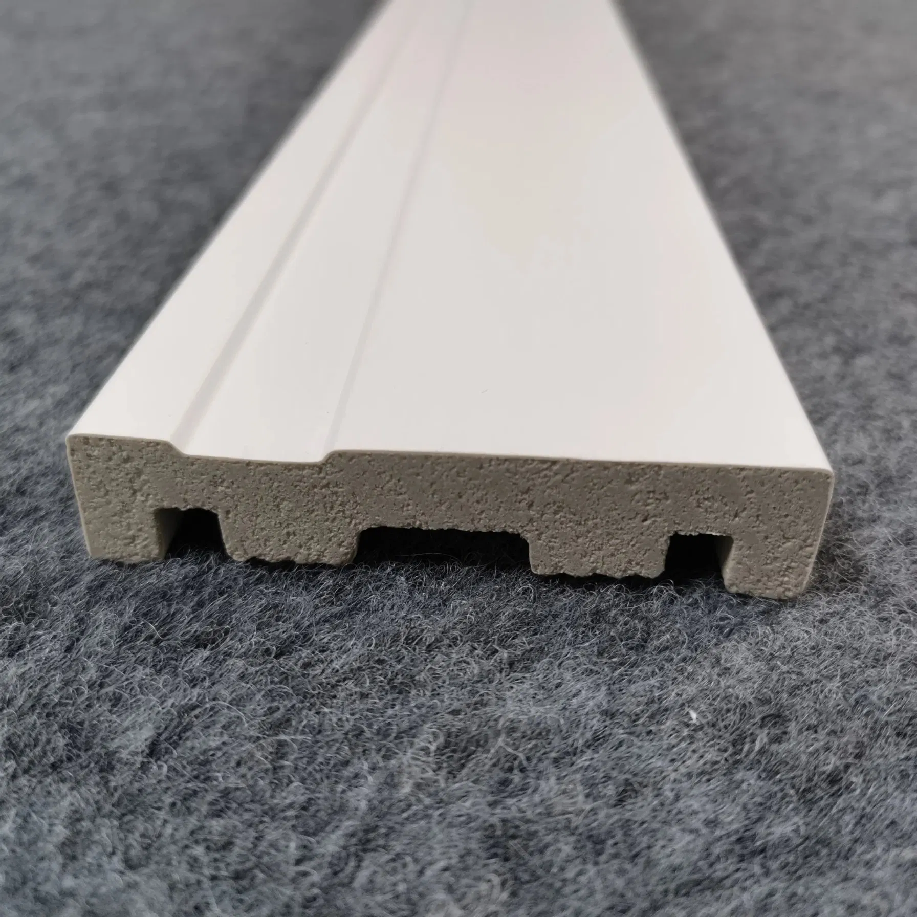 Interior Decor Hot Selling High Quality White Modern Board Plastic Skirting/Skirting Baseboard PS Skirting