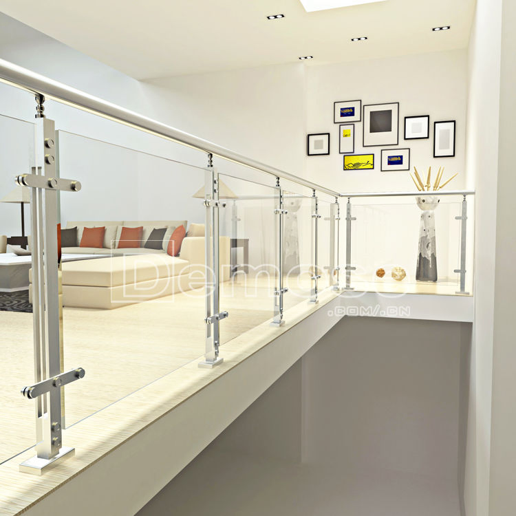 Glass Balustrade and Balustrades Handrails Stair Railings (DMS-B21305)
