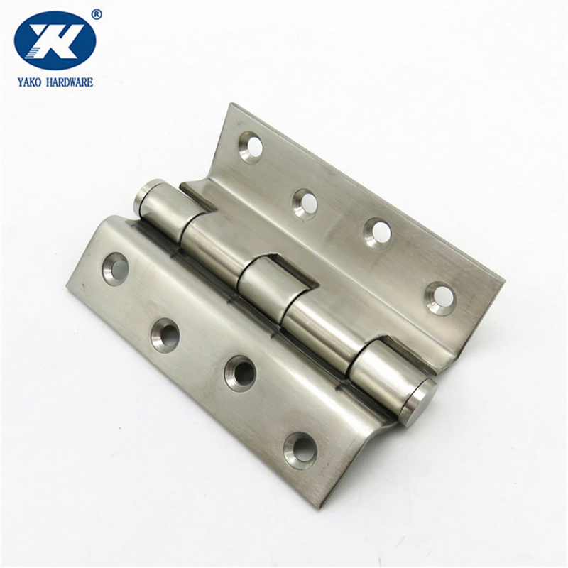 Four Fold Retro Hinge Stainless Steel Customized Bending Shutter Chest Hinge Thickened High Load Door Folding Butt Cranked Hinge