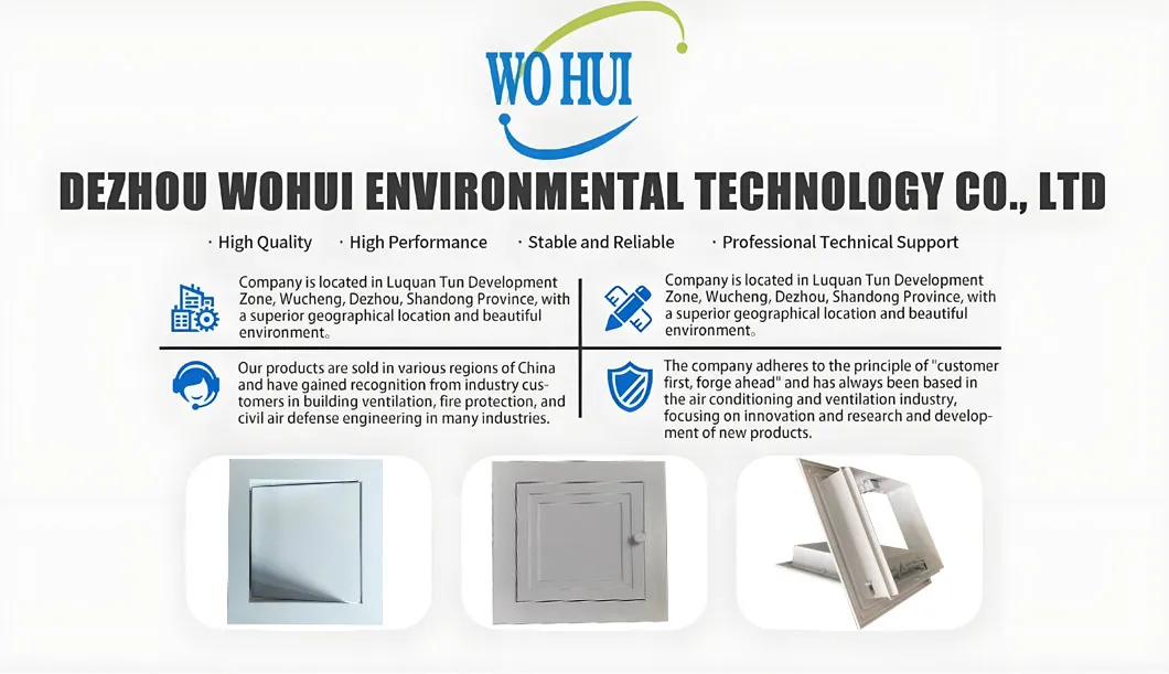 Access Port Concealed Aluminum Alloy Frame