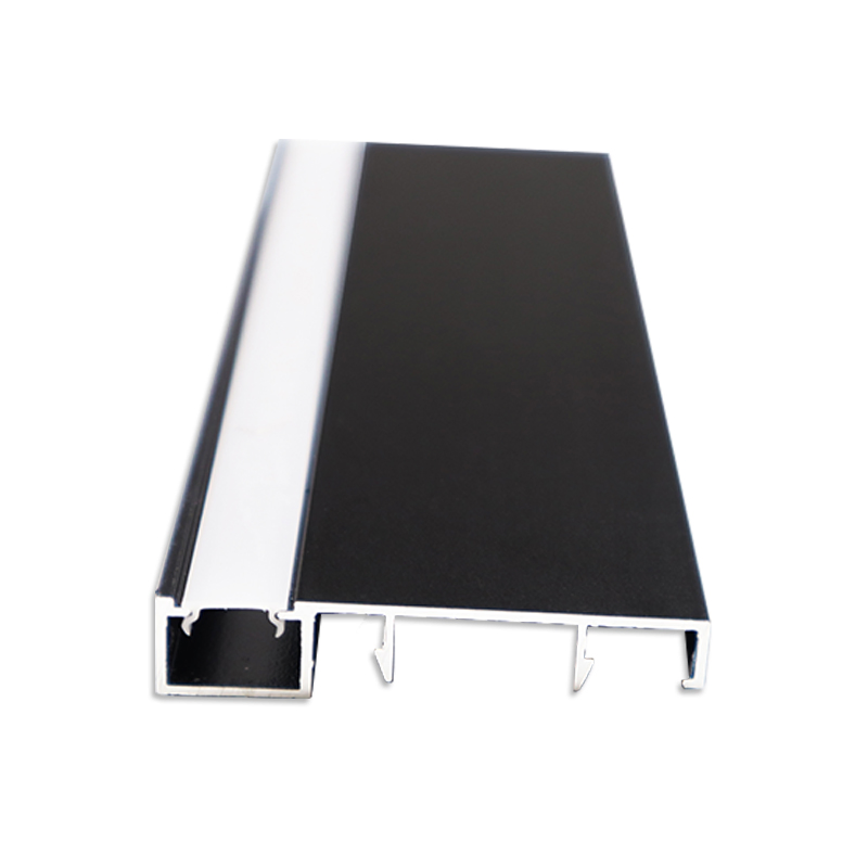 Luxury Contemporary Aluminum Anodized Skirting Corner LED Profile Skirting Board