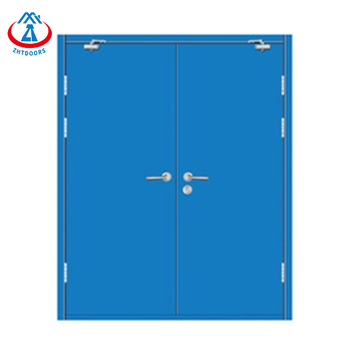 En Certificated Zhtdoors Wholesale China Factory Good Quality Aobiao Fire Rated Elevator Doors Frame