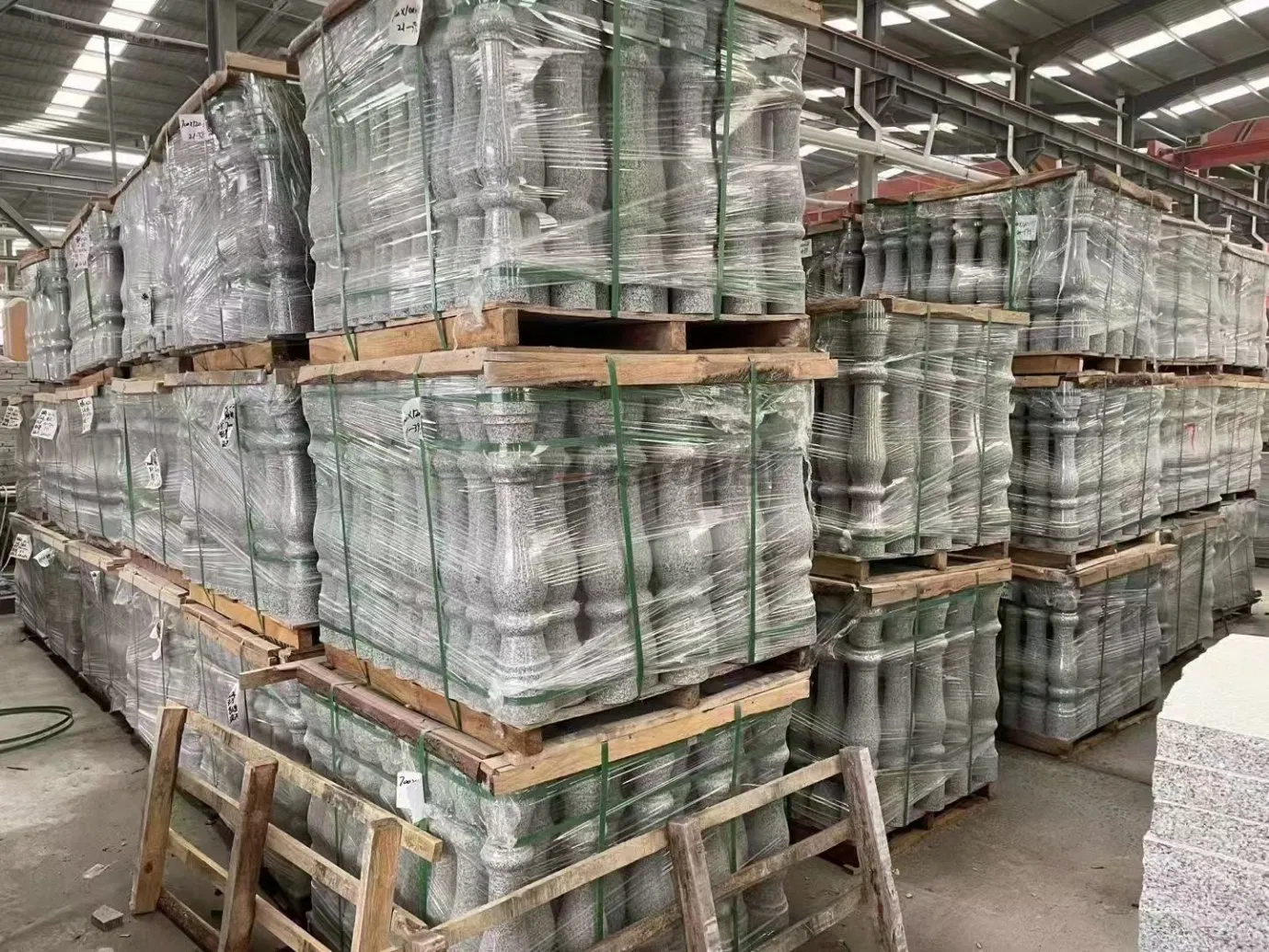 Starstone Natural Stone Marble Granite Sandstone G603/G623 Stair Balusters with Railing Handrail