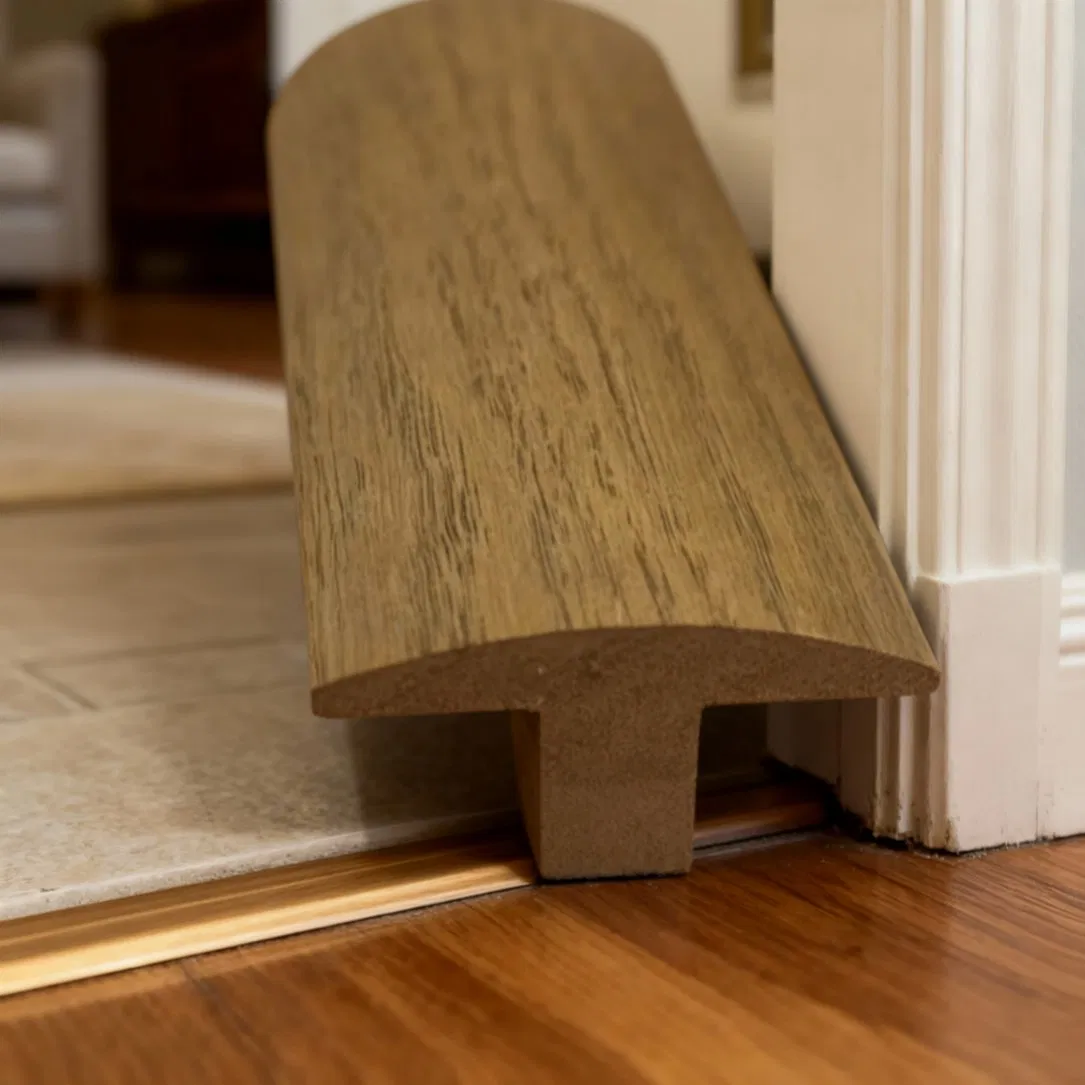 Pre Finished White Gloss MDF T Molding for Bright Retail Environments and Displays