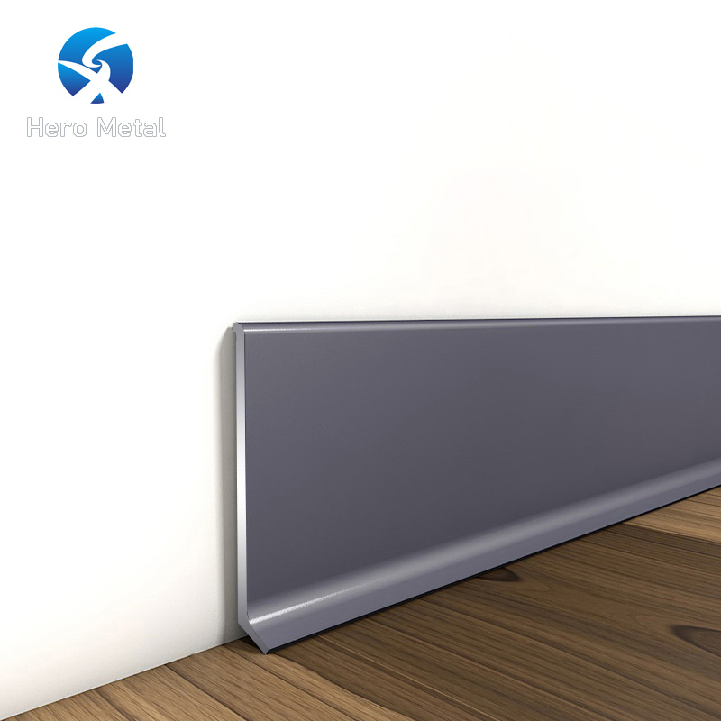 Border Edging Baseboard Trim 2m Rose Gold Waterproof Hero Metal Modern 1mm to 12mm Thick Kindergarten Skirting Board