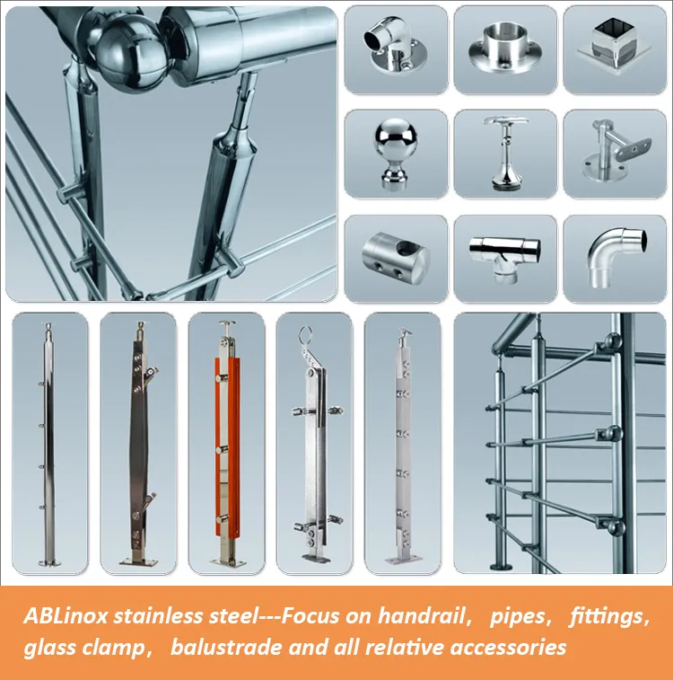 Stair Railing Stainless Steel Balustrade