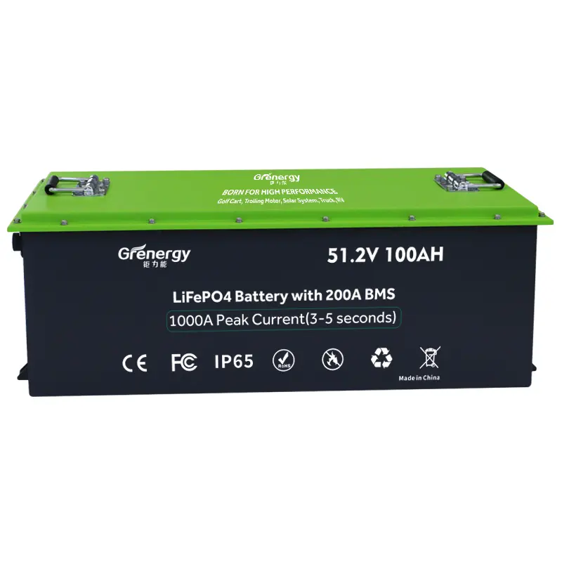 High-Quality Efficient Golf Cart Battery 51.2V 100Ah Product, Exporter
