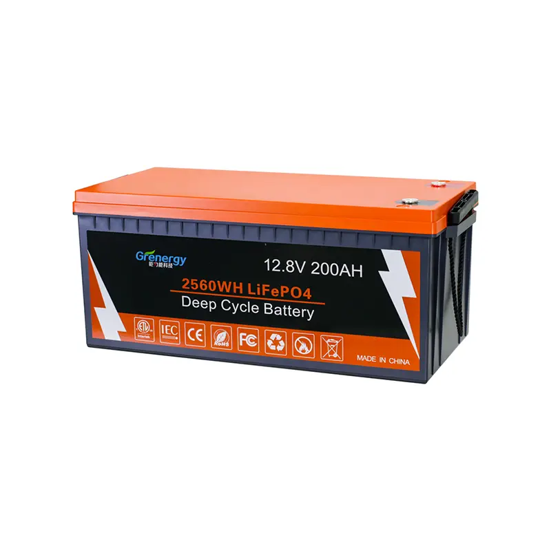 High-Quality 12.8V 200Ah LiFePO₄ Deep-Cycle Battery for RV Product, Exporters