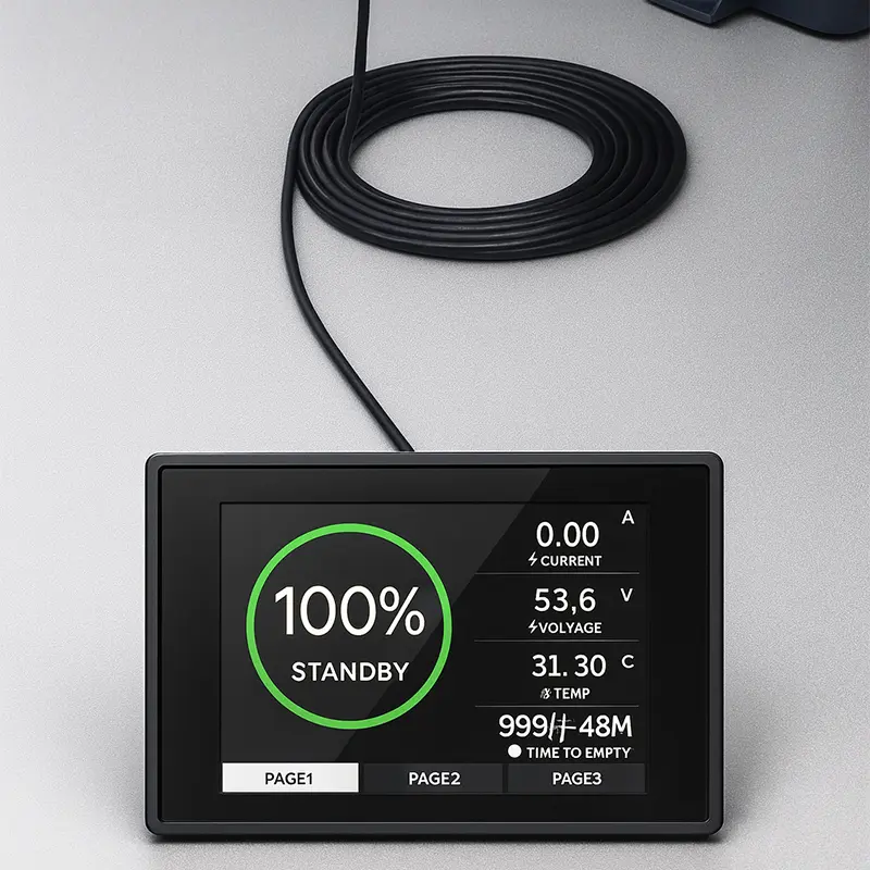 Battery Monitoring Display