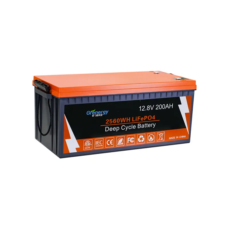 High-Quality 12.8V 200Ah LiFePO₄ Deep-Cycle Battery for RV Product, Exporters