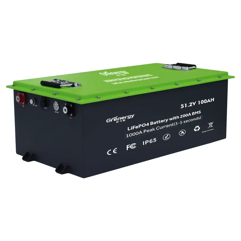 High-Quality Efficient Golf Cart Battery 51.2V 100Ah Product, Exporter