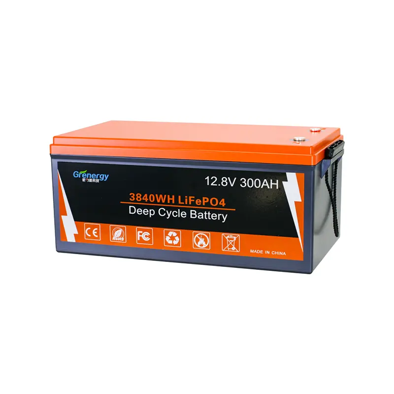 ODM 12.8V 300Ah LiFePO₄ High-Capacity RV Battery Manufacturer, Factory