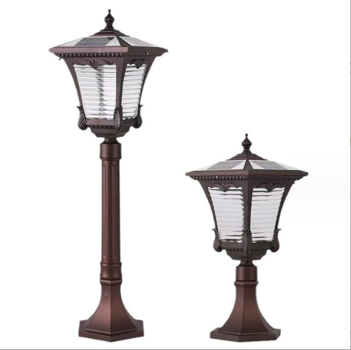 Solar Garden Lights Outdoor Waterproof Stainless Steel Solar Lamp LED Powered Landscape Lighting