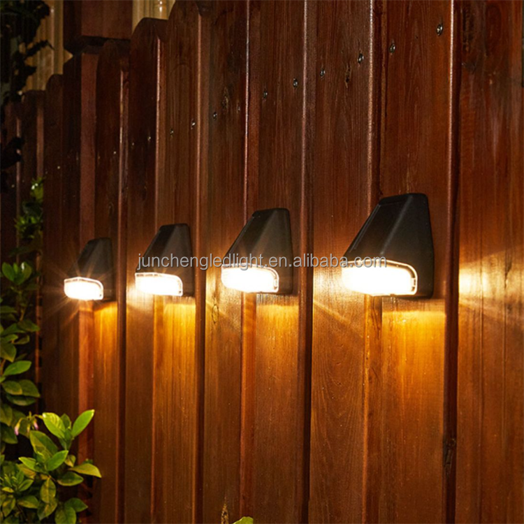 Solar Post Cap Light Outdoor 3.5x3.5 4x4 Inch Longjie Classic Square Deck Cap Led Lamp Wooden Posts