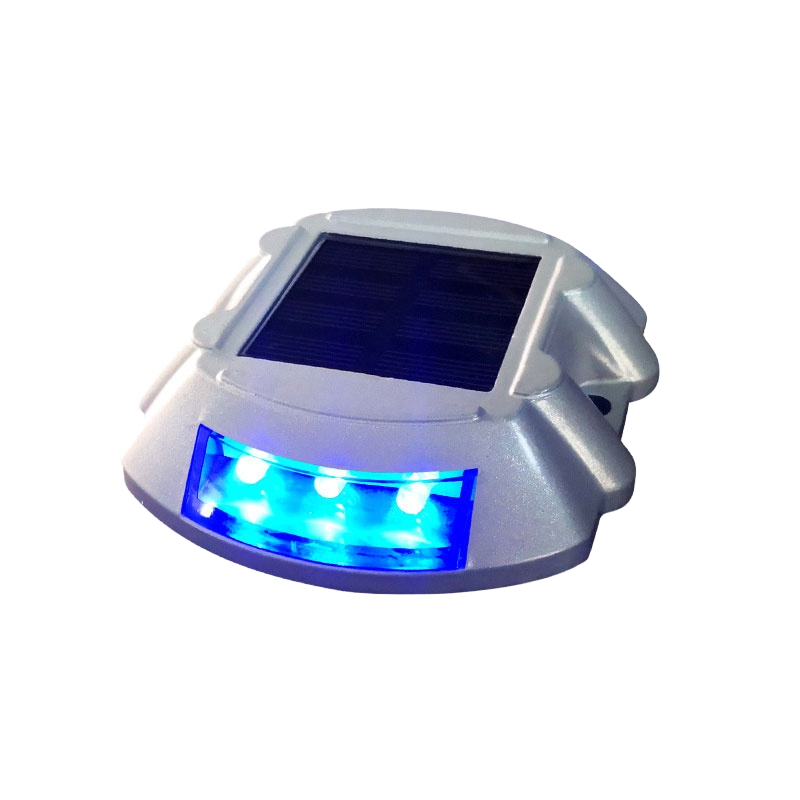 Solar LED Garden Light White LED Dock Light For Outdoor Use Security Pathway Marker Road Studs For Patio Garden Steps Solar