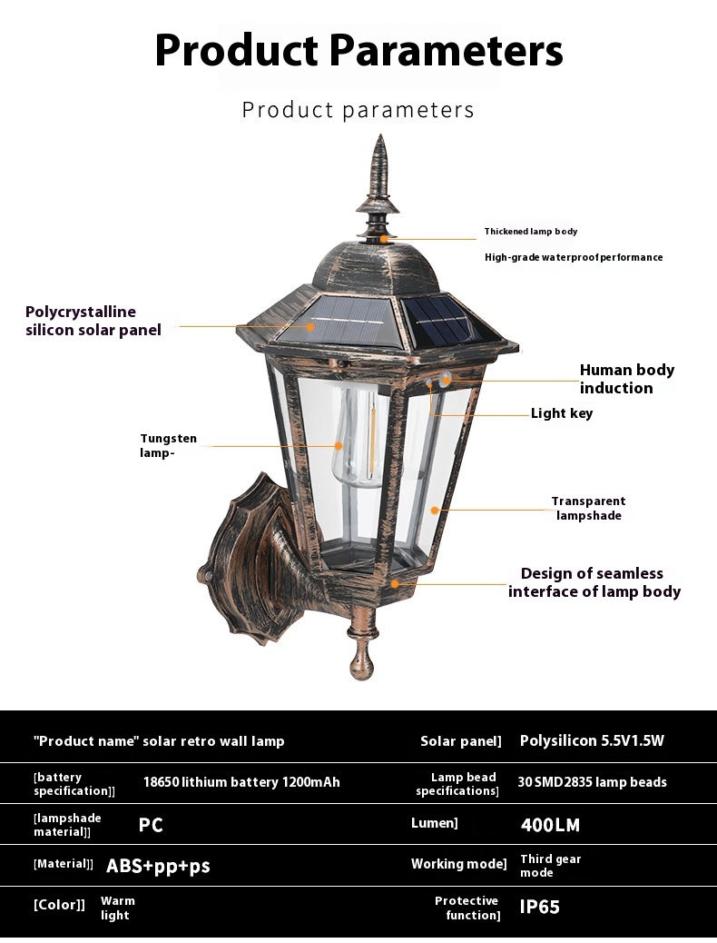 Solar Light Features