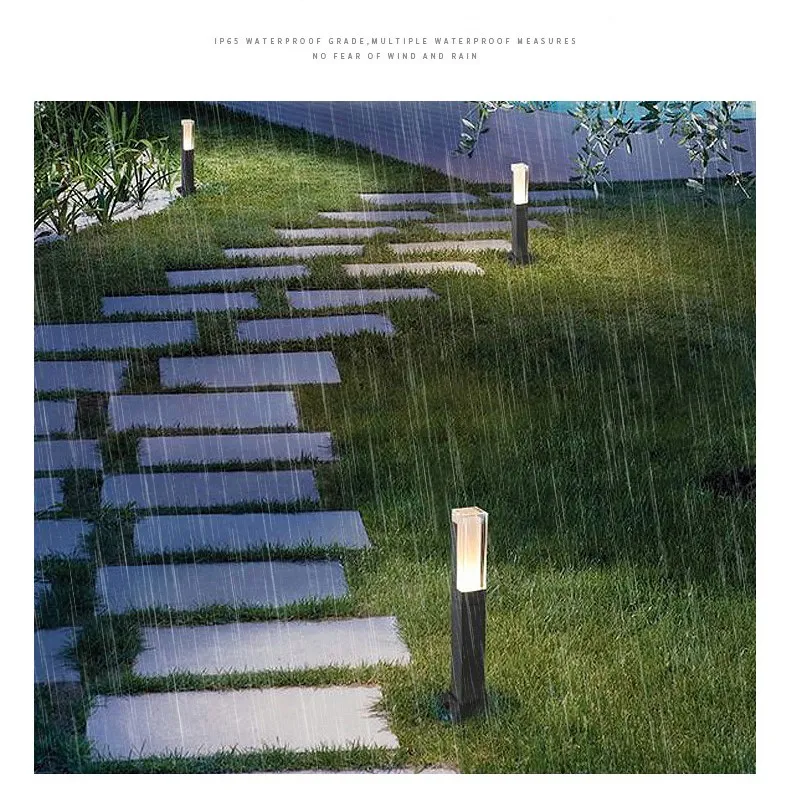 Path Decoration LED Modern Outdoor Lighting Post AC85-265V LED Landscape Lawn Lighting