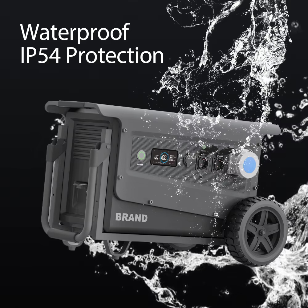 SOUOP Factory 5kw Camping Tragbare Power Station Lifepo4 Battery Portable Solar Generator Industry Waterproof Powerstation 5000w