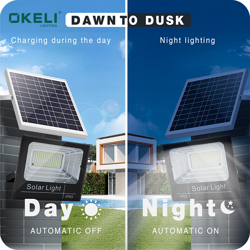 Super Bright IP67 Solar Flood Light Outdoor Waterproof Led Solar Flood Lights 25w 40w 60w 100W 200W 300w Solar Flood Light