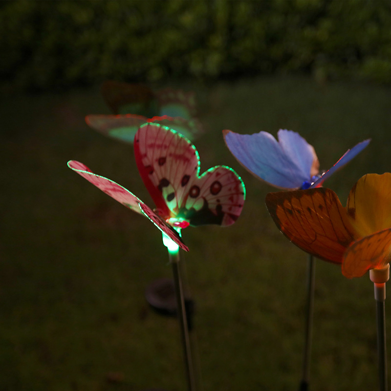 Holiday Decoration Solar Powered Lamps Outdoor Garden LED Landscape Christmas Stainless Lighting
