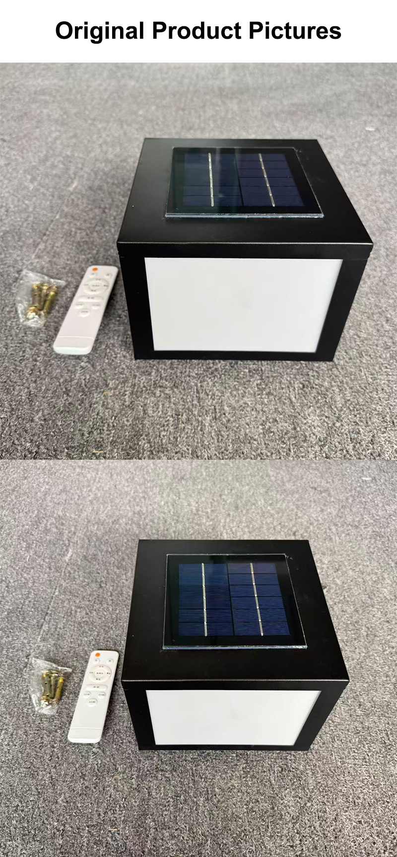 Solar Post Cap Light Detail 4