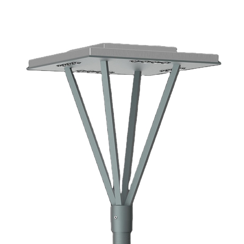 Outdoor 30w LED Solar Garden Lamp for Courtyard High Quality IP66 Warm White 300k-6500k Landscape Lighting Electric 100 IP65