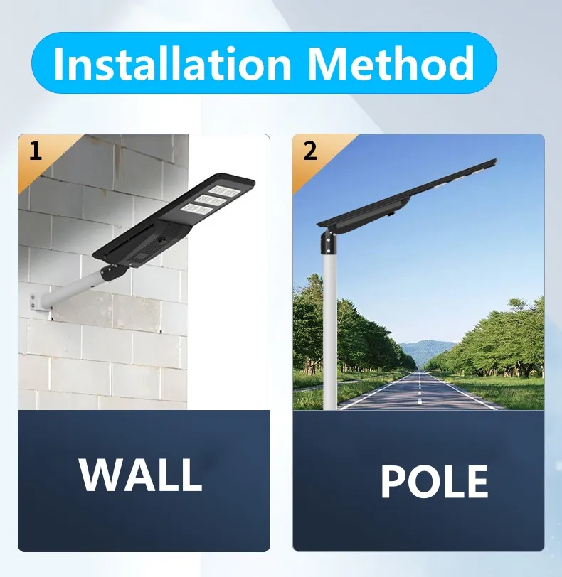 Integrated Solar Powered Street Lamp Features 14