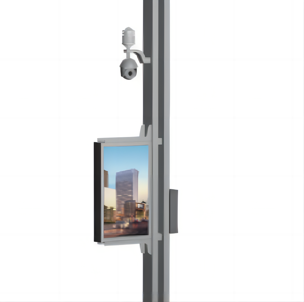 Multi-function Integrated Solar Street Light Remote Monitoring Camera Smart System IP65 Waterproof Aluminum