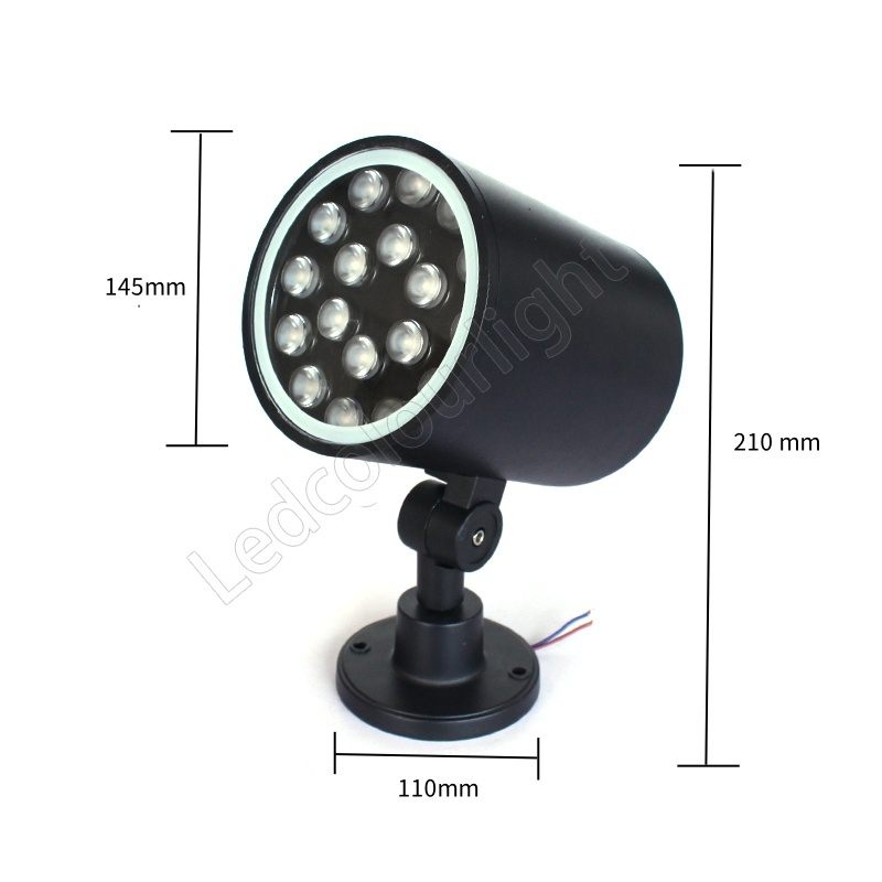 Ledcolourlight COB Lawn Landscape LED Projection DMX 12W Flood Lighting