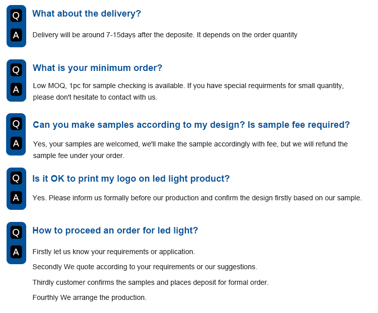 FAQ banner
