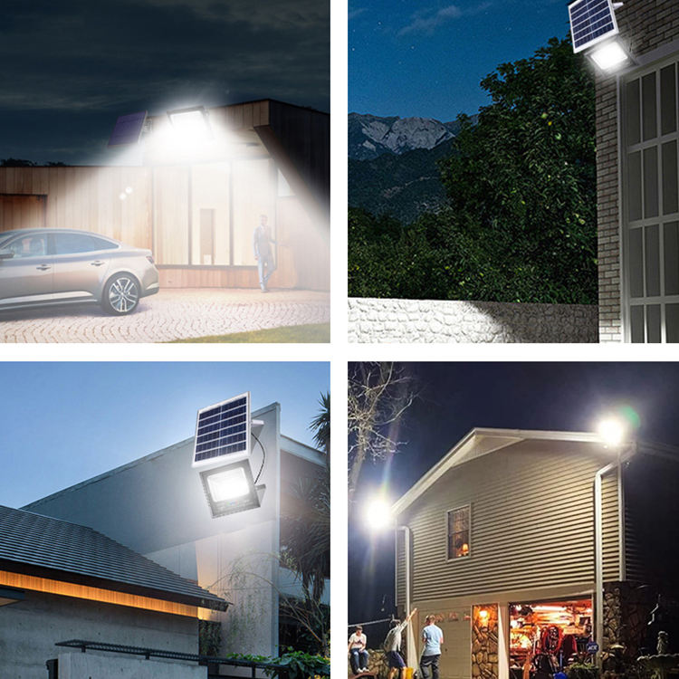 Unlimited Dimming Waterproof Ip67 50w 100w 200w 500w 800w 1000w Outdoor Remote Led Solar Flood Light