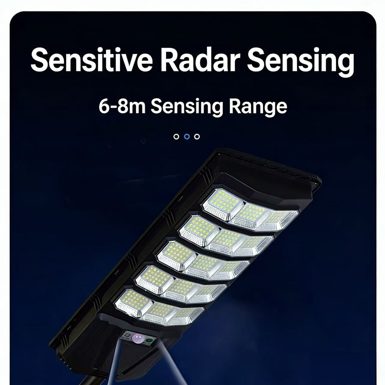 New All-in-one Solar Street Light Waterproof Human Body Induction Outdoor Light Integrated Household Courtyard Road Lighting