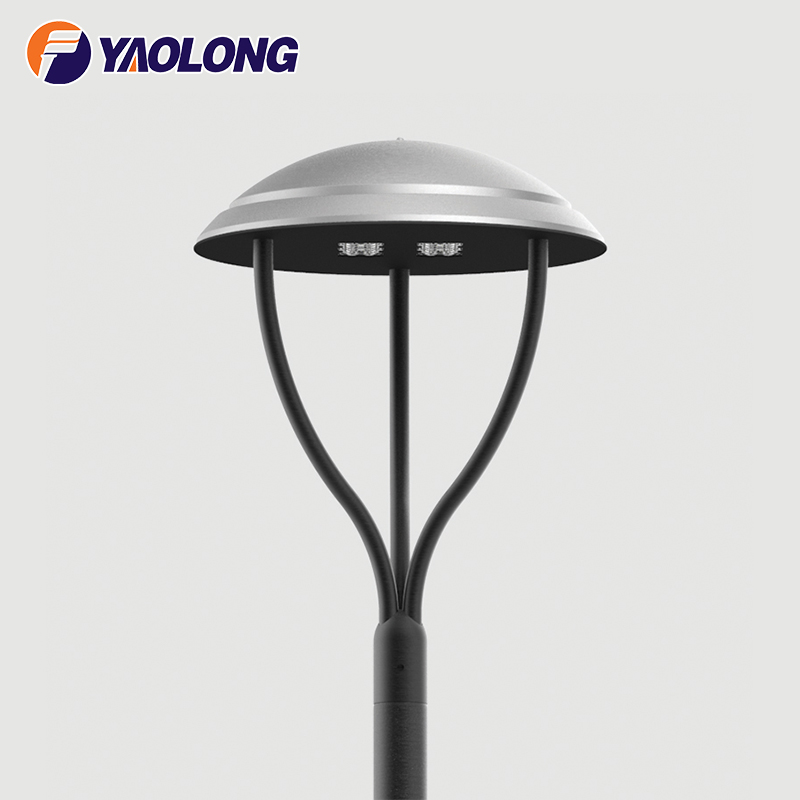 Outdoor 30w LED Solar Garden Lamp for Courtyard High Quality IP66 Warm White 300k-6500k Landscape Lighting Electric 100 IP65
