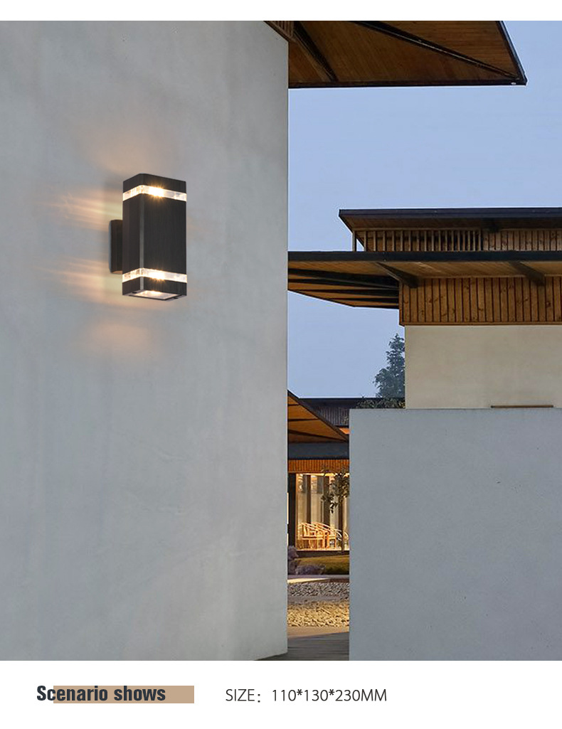 Up and down wall light detail 2