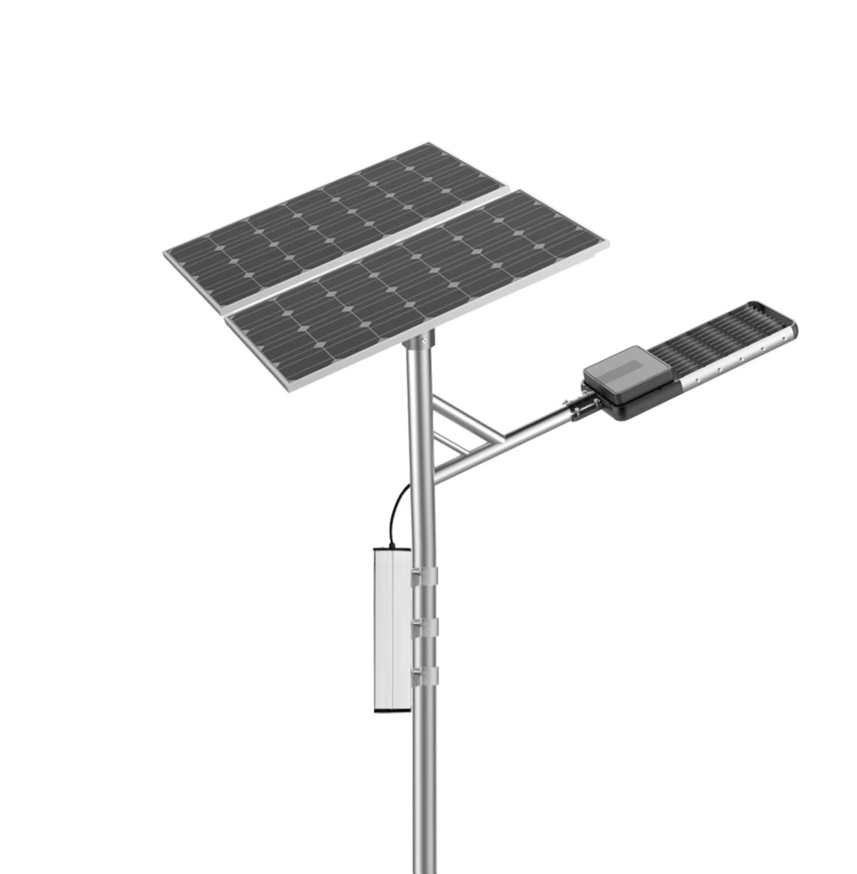 Commercial Aluminum Waterproof Outdoor Super Bright 50W-150W Solar Street Light with LED IP66 Rated Sun Power Split Type