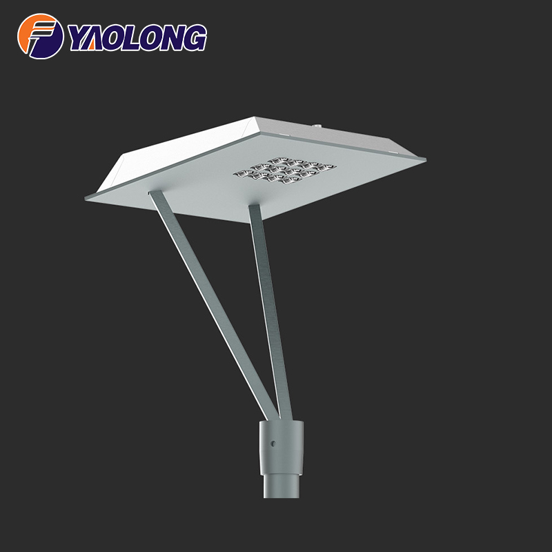 Outdoor 30w LED Solar Garden Lamp for Courtyard High Quality IP66 Warm White 300k-6500k Landscape Lighting Electric 100 IP65