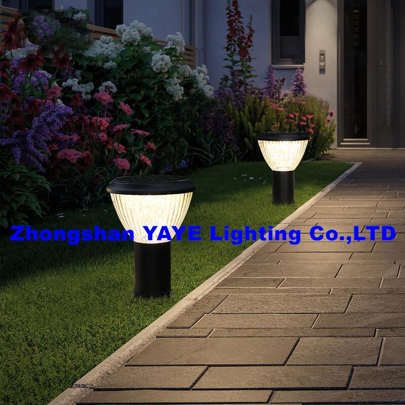 Yaye Solar Factory CE AC220V/110V/Solar IP66 Outdoor 50W LED Lawn Garden Landscape Pathway Decoration Aluminum Park Walkway Lighting 1000PCS Stock