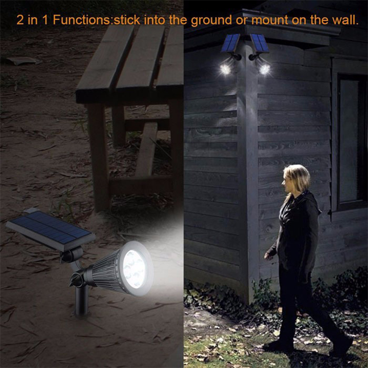 Lumiere Detecteur De Mouvement Lampe Solaire Garden Led Solar Light Outdoor