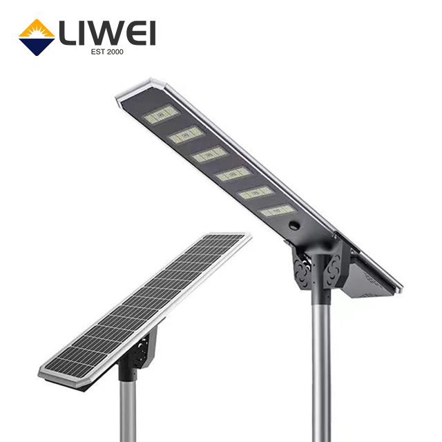 Customize All in One/Split Streetlight 60W 80W 100W 120W 150W 200W 300W 8M Steel Pole Light Sale Outdoor Led Solar Street Light