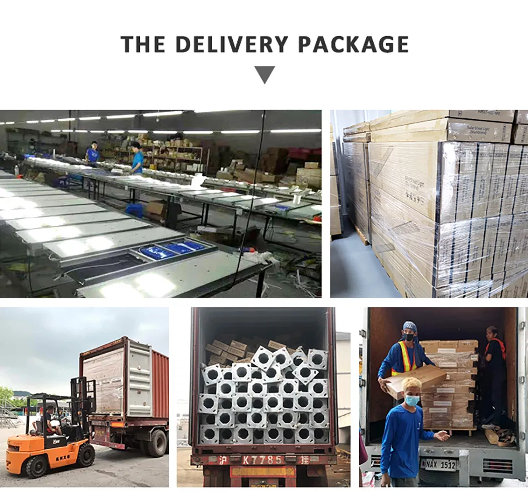 Solar Street Light Packaging and Loading details
