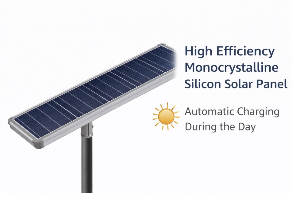 Commercial Split Solar Street Light with Battery DC for Road Highway Parking Lot IP66 Outdoor LED Lamp 2-Year Warranty