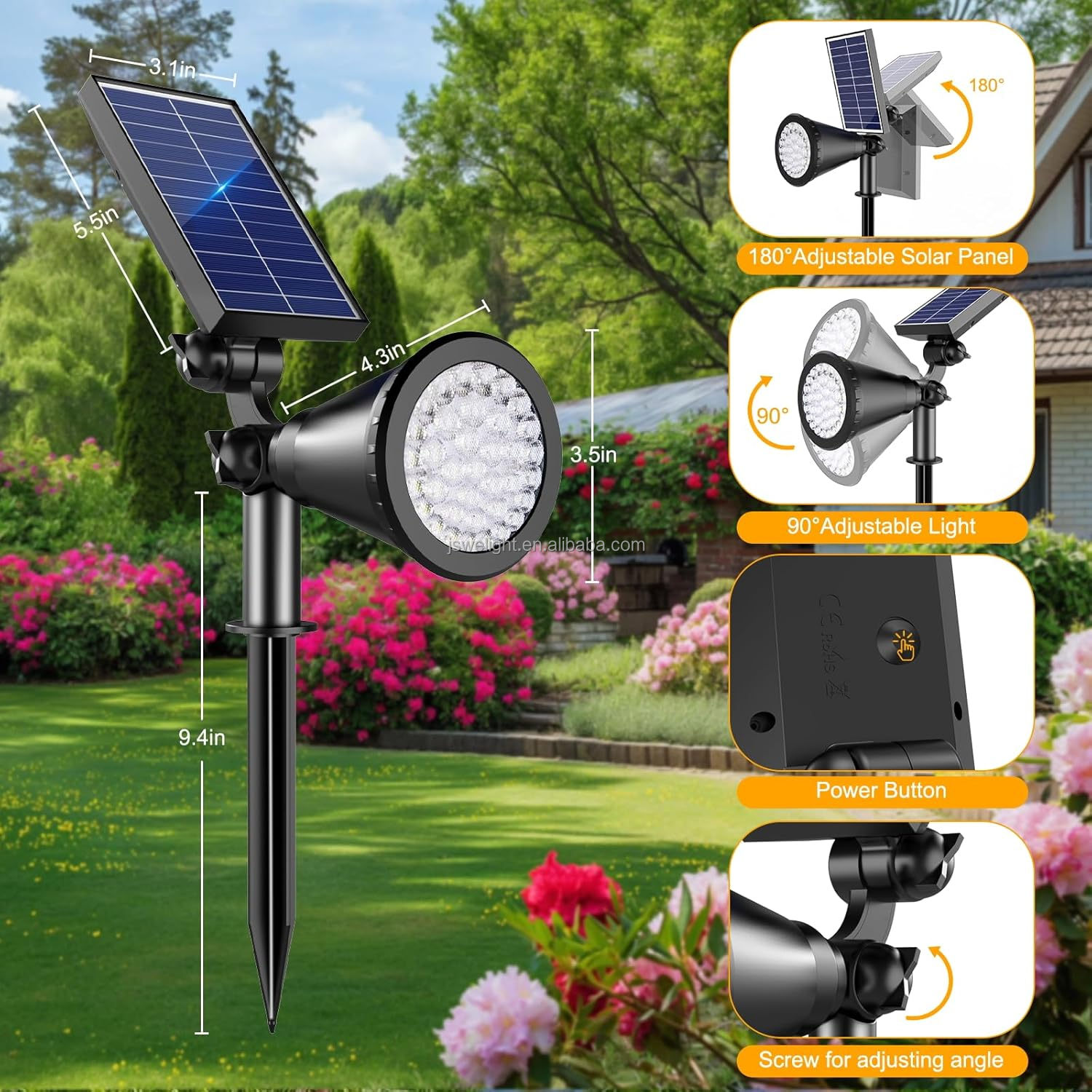 Solar Spotlight Detail