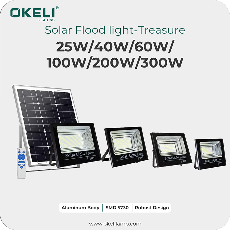 Super Bright IP67 Solar Flood Light Outdoor Waterproof Led Solar Flood Lights 25w 40w 60w 100W 200W 300w Solar Flood Light