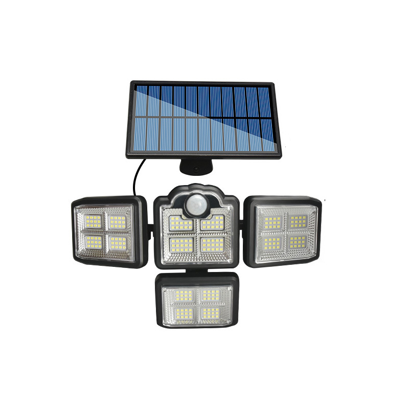 Jochebed New Arrival Solar Decor Wall Light 198 LED Sensor Lights 6-8 Hours IP65 Rated for Garden &amp; Outdoor Use