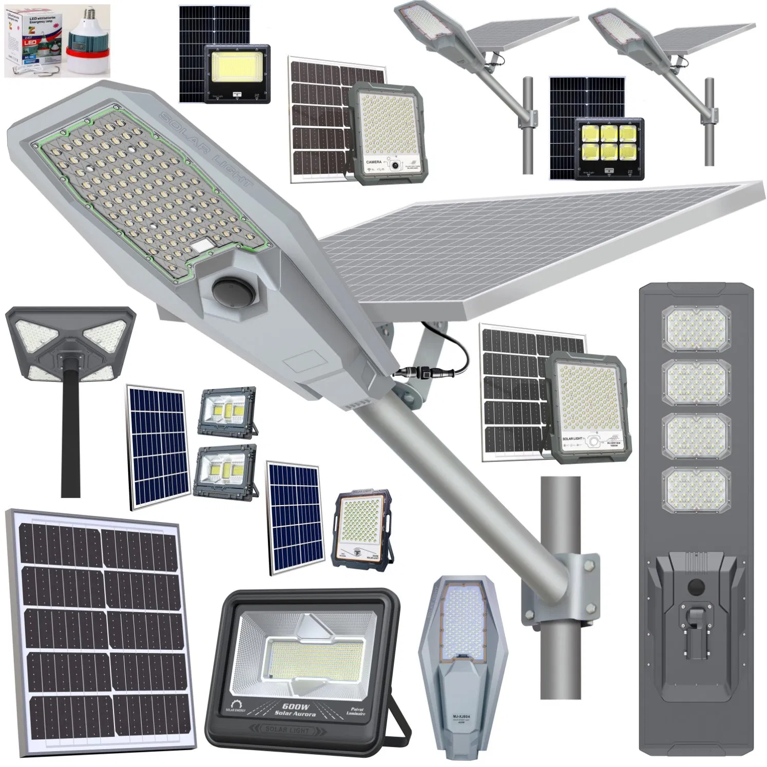 Yaye Hot Sell CE/RoHS 100W/200W/250W/300W/400W/500W/600W/800W/1000W/1500W/ COB SMD Integrated IP67 Outdoor Solar LED Street Road Light with 26 Years Production